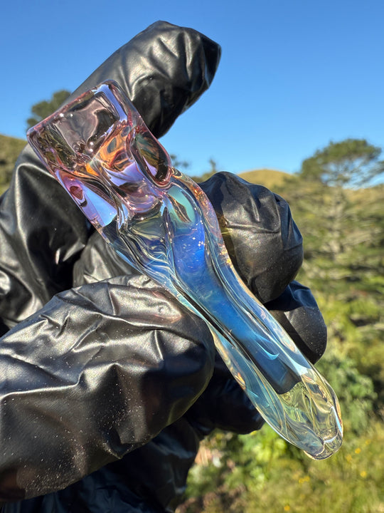 Kaigo Glass One Hitter - Gold/Silver Fumed #1