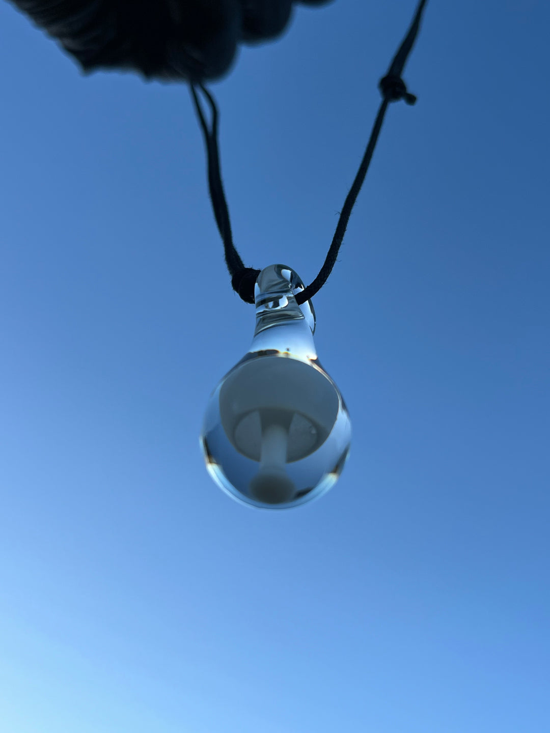 AUBORO Mushroom Pendant - White #1