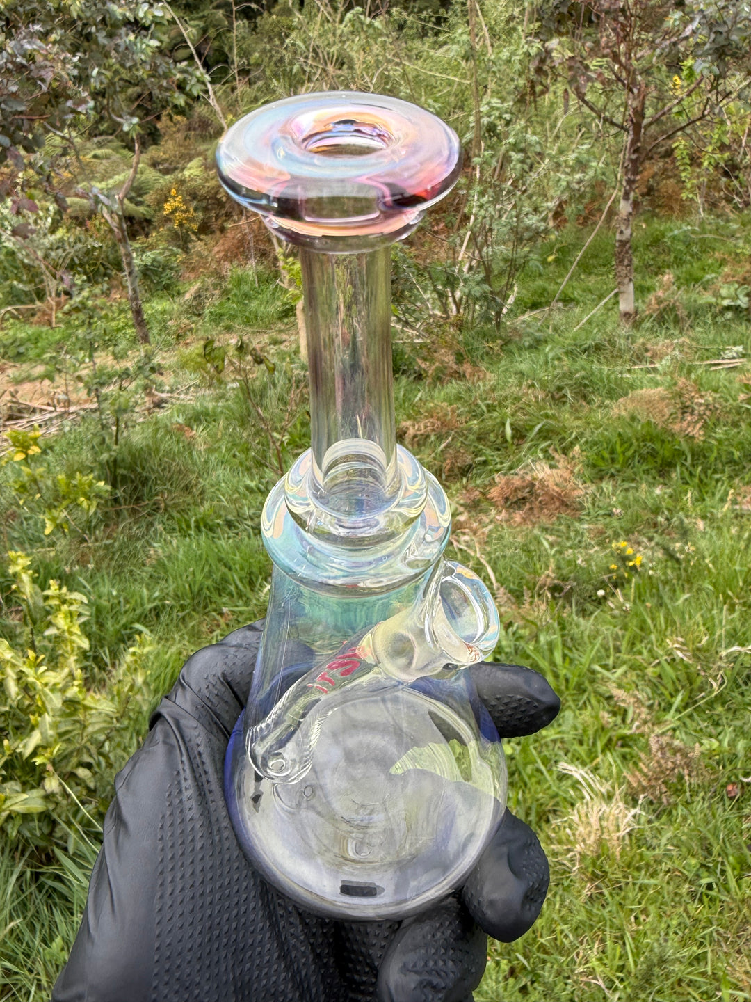 Yeti Glass Mini Jammer - Gold/Silver Fumed