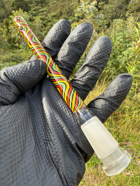 Jamie Clement Glass Collaboration   Downstem - Rasta