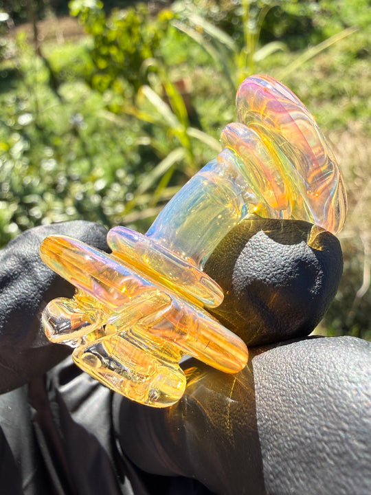 Yeti Glass Puffco Proxy Core Dry Top - Silver Fumed #1