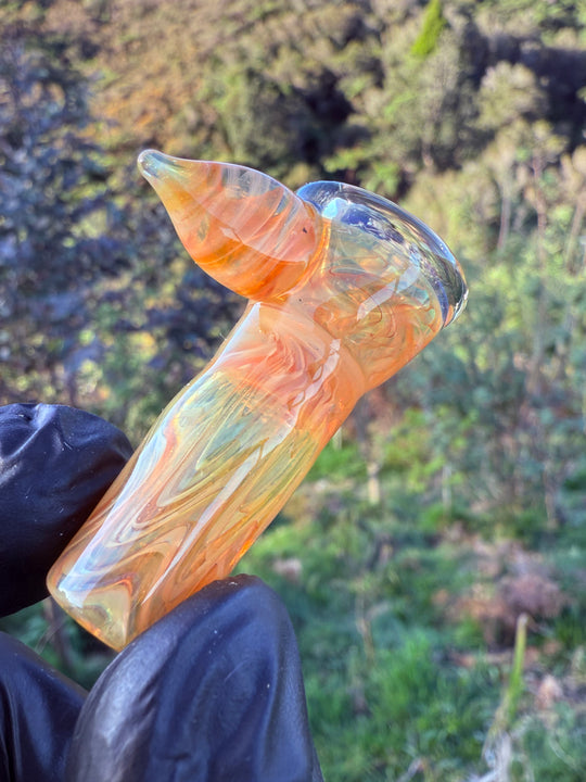 Jims Glass Blowing 14mm Slide - Gold Fumed