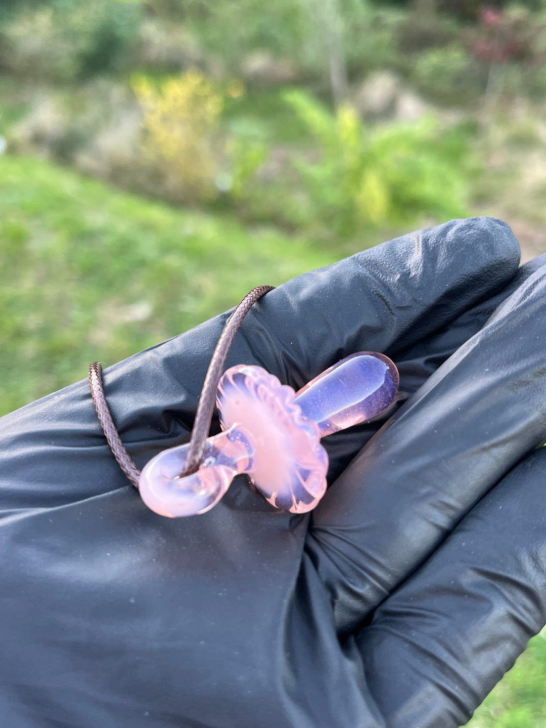 Jamie Clement Shroom Pendant - Shifty Peach #1