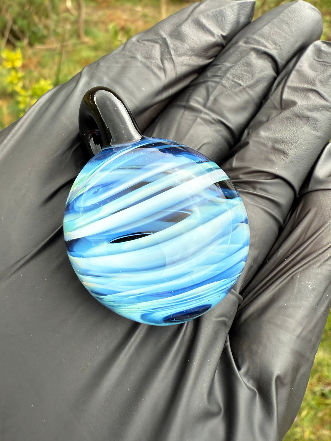 Alex Golovin Slide Solid Pendant - Blue Custom Colour