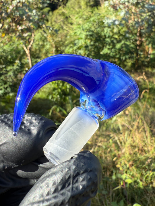 Uzzi Glass Double Stemline Set - Silver Fumed/Sonic