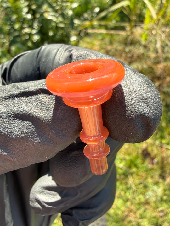 Yeti Glass Puffco Peak Dry Top/Joystick Set - Triple Passion