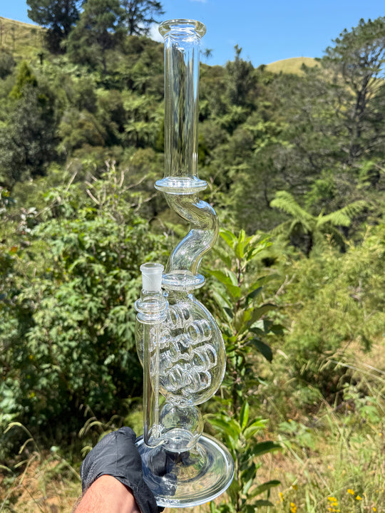 Uzzi Glass Swiss Perc Tube #2 - Clear