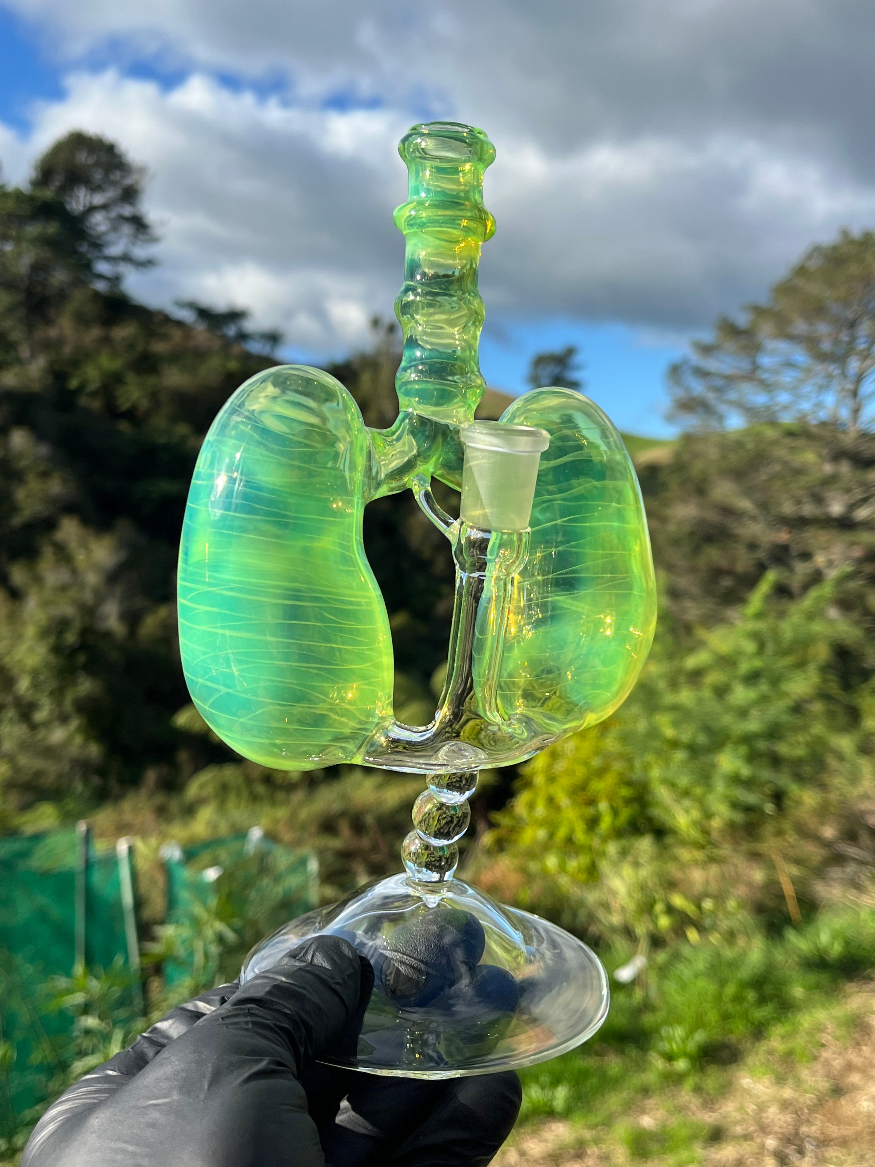 Opalized Rig Jamie Clement Lung Rig - Experimental Green Opal – Off Grid Society ...
