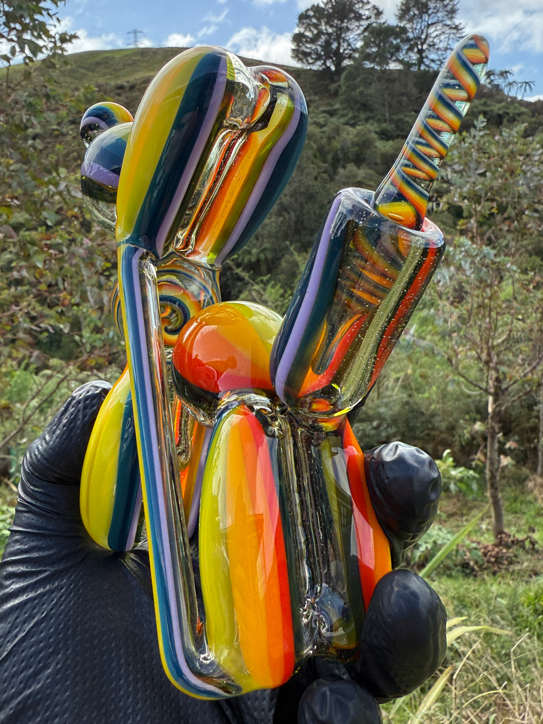 Blitzkriega Balloon Dog Recycler - Multicolour/Rainbow