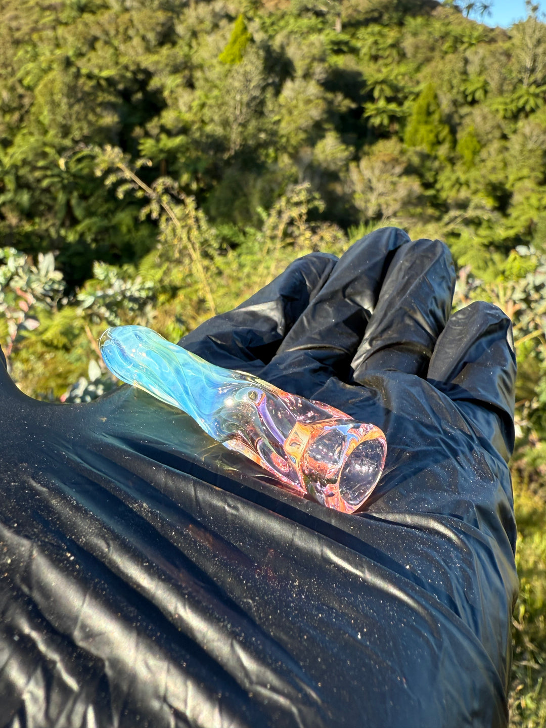 Kaigo Glass One Hitter - Gold/Silver Fumed #2