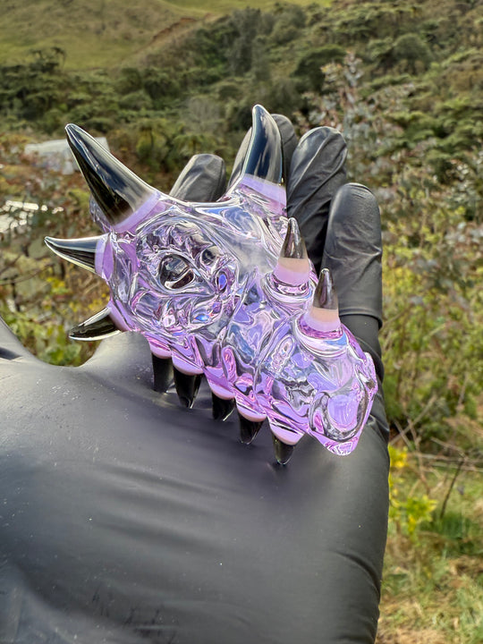 Jamie Clement Dragon Spoon - Vibrant Purple