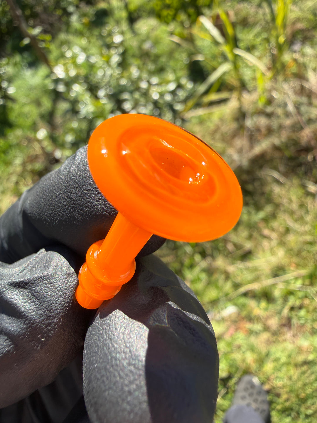 Yeti Glass Puffco Peak Joystick - Orange