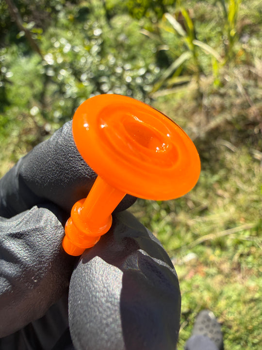 Yeti Glass Puffco Peak Joystick - Orange
