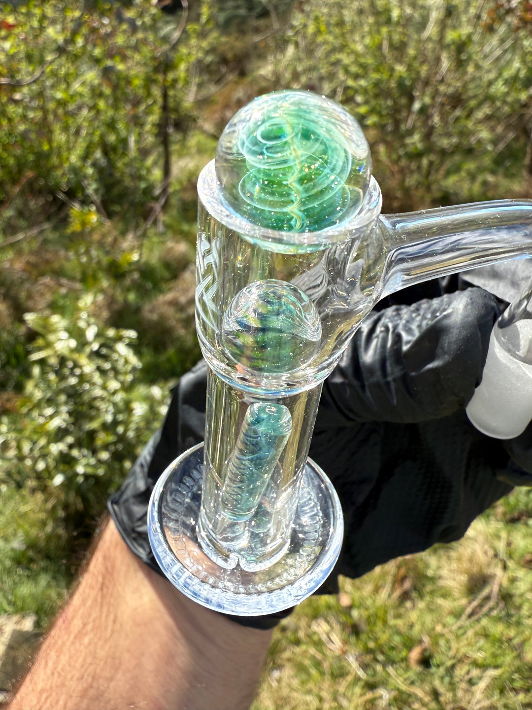 Polar Glass Terp Slurper Set - Illuminati/Fumed