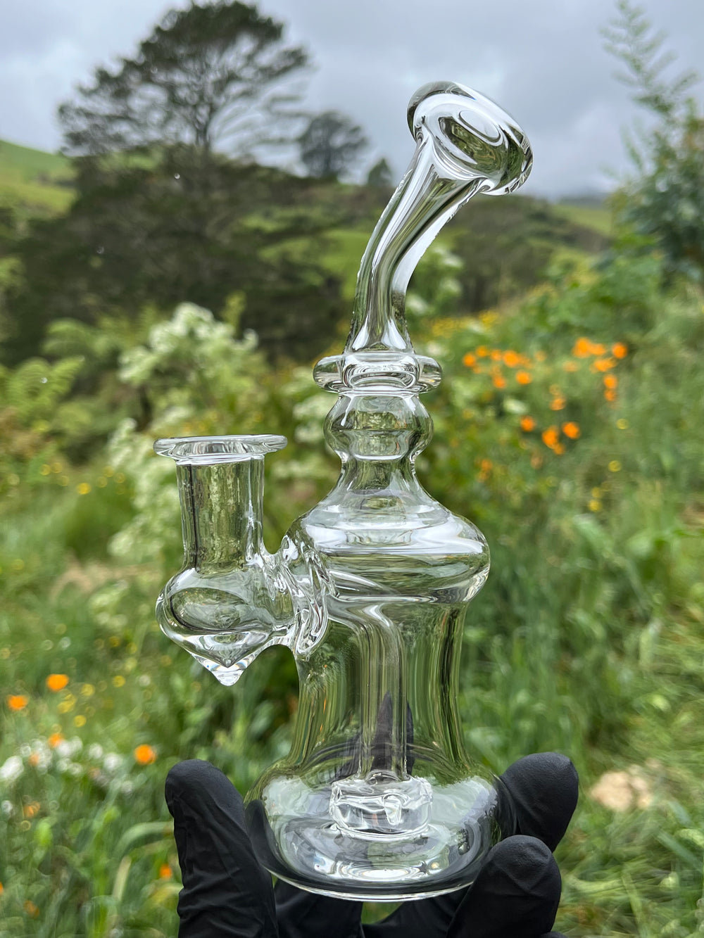 The Glass Bandit Banger Hanger #3 - Clear