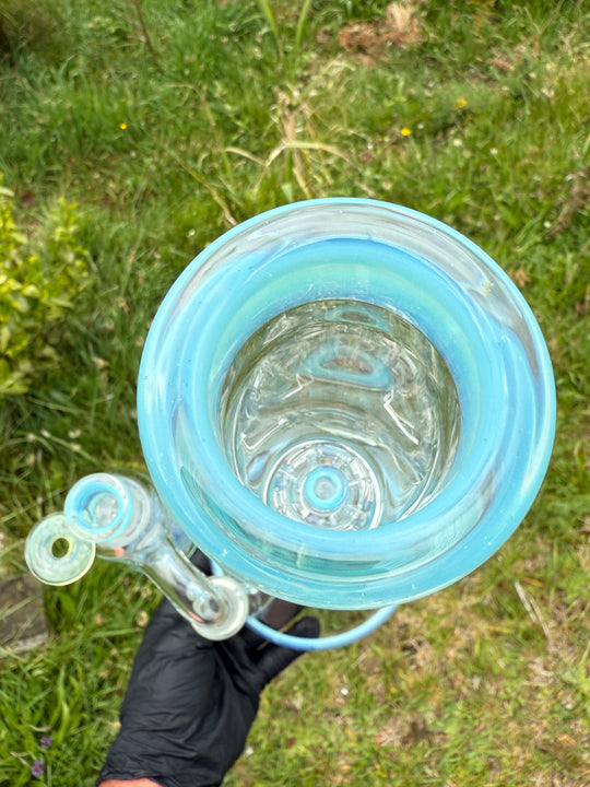 Empirical Glass Grill Perc Tube With Trashcan/Slide - Marina