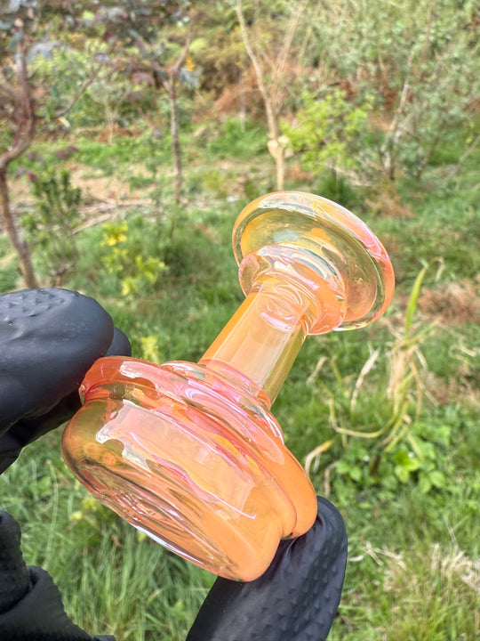 Yeti Glass Puffco Peak Dry Top - Gold Fumed #2