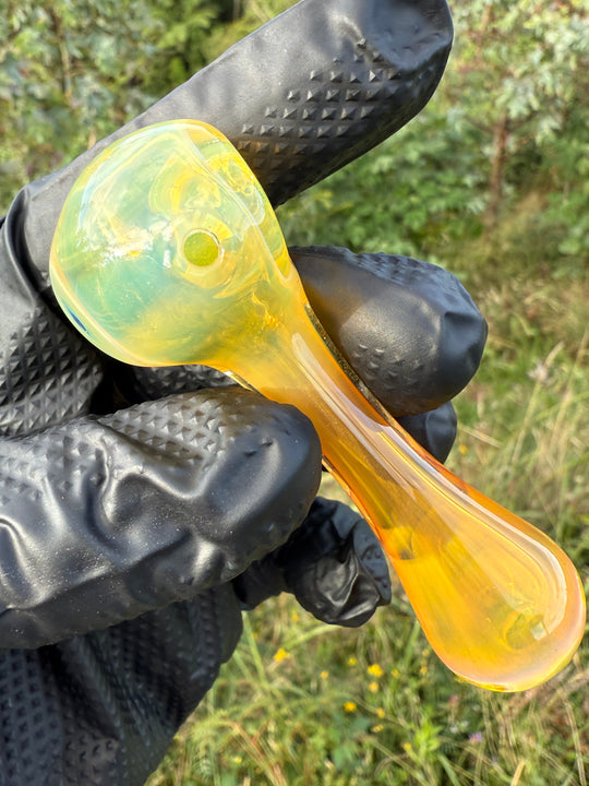 The Glass Bandit Spoon - Silver Fumed #2