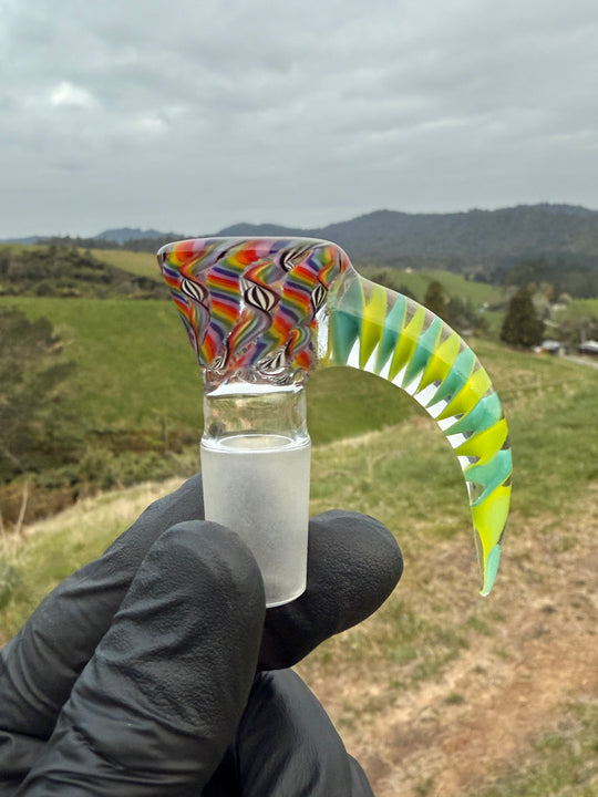 2K Glass 18mm Slide - Custom Wigwag