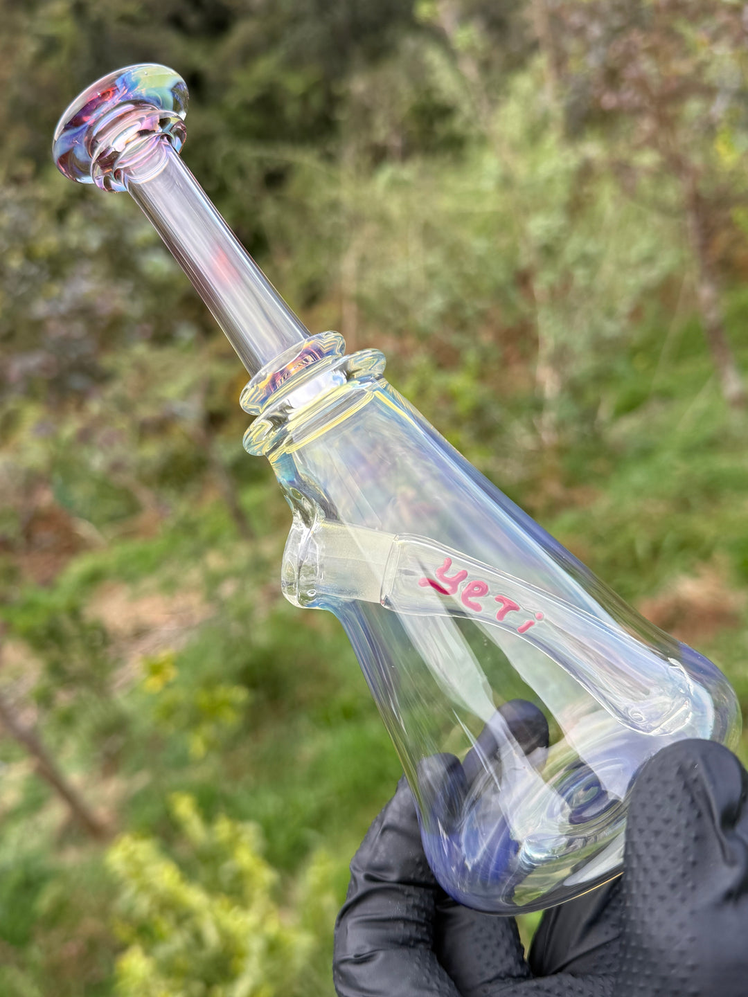 Yeti Glass Mini Jammer - Gold/Silver Fumed