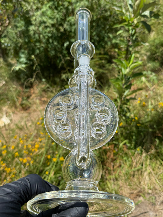 Uzzi Glass Swiss Perc Tube #2 - Clear