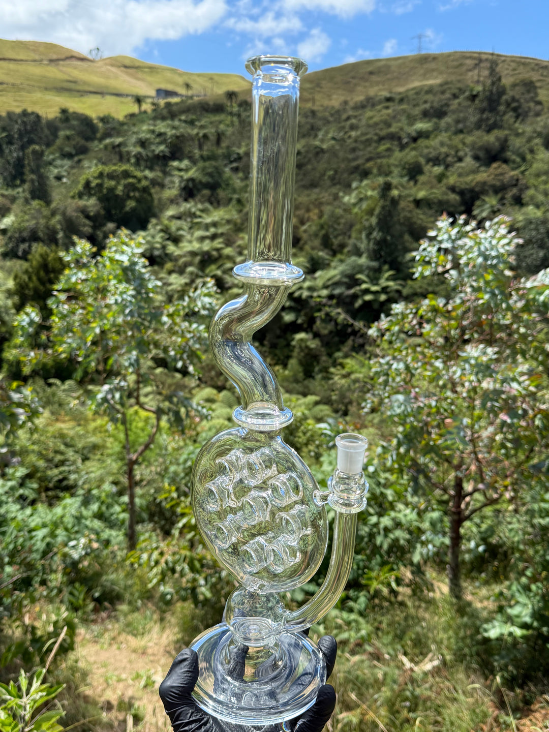 Uzzi Glass Swiss Perc Tube #1 - Clear