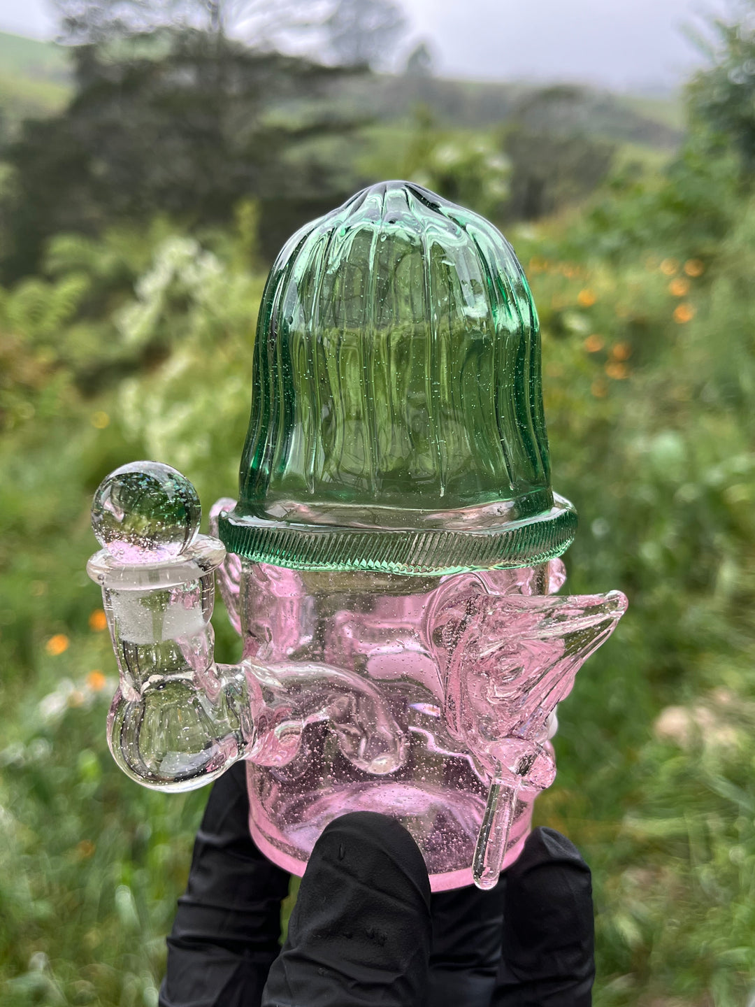 Wyrdglass Goblin Beanie Rig - Pink Lollipop/Hydra CFL/Lucy UV