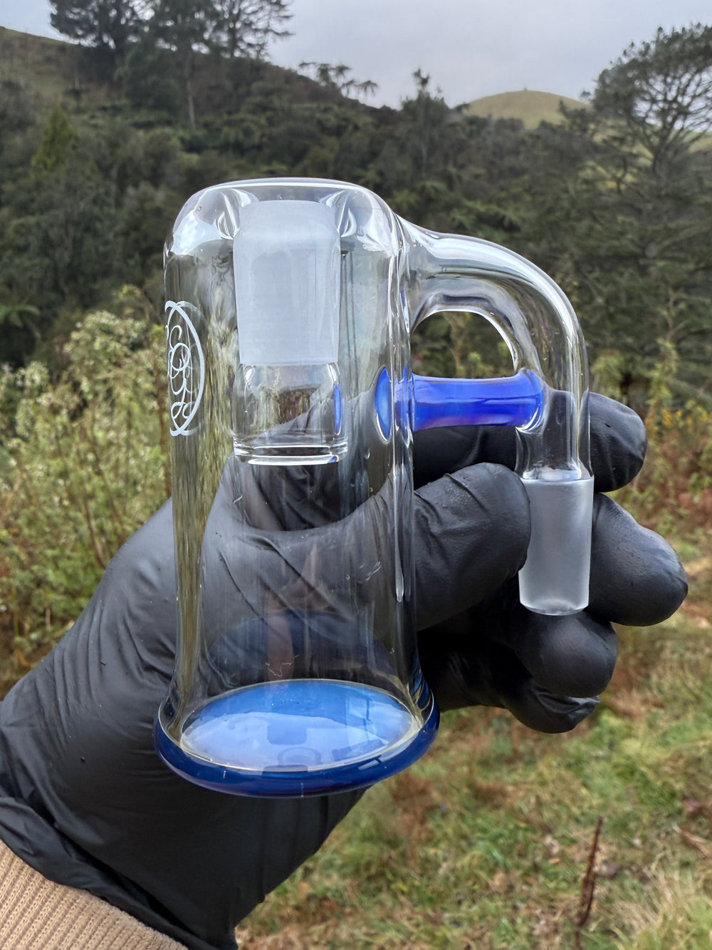 Empirical Glass Trash Can 14mm - Sonic/Blueberry