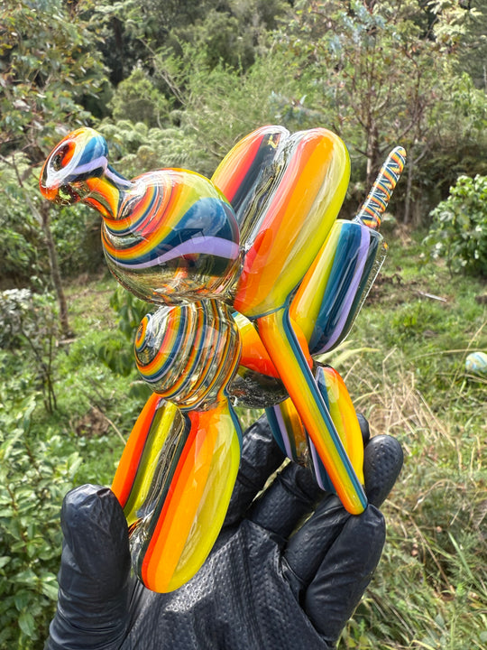 Blitzkriega Balloon Dog Recycler - Multicolour/Rainbow