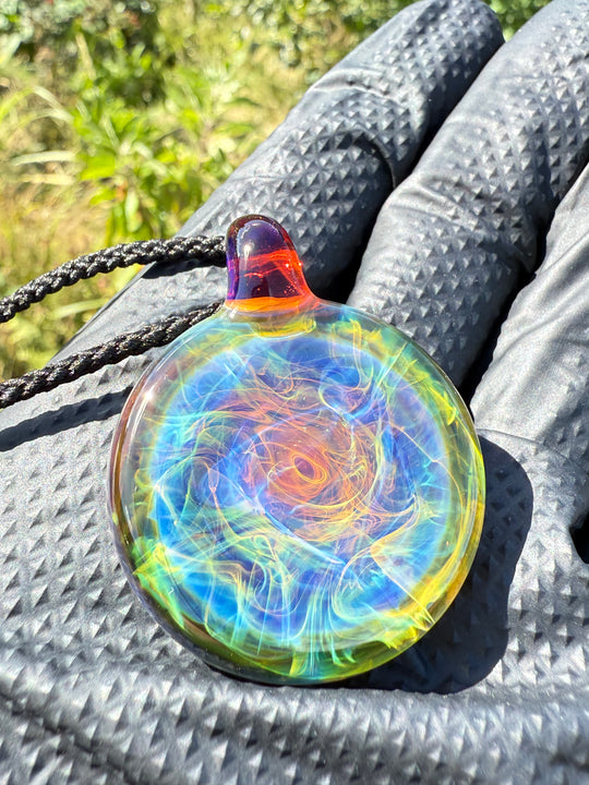 Beerglass Chaos Medallion Pendant - Lokis Lipstick/Multicoloured #2