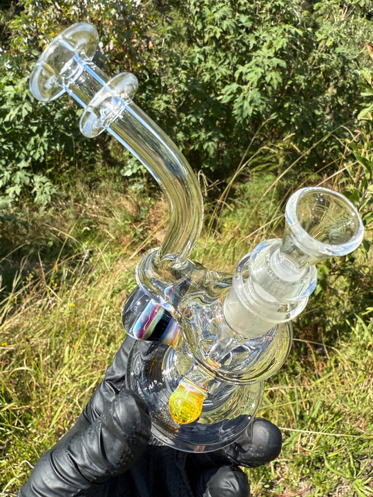 Beerglass Chaos Medallion Mini Rig - Orange/Multicoloured #3