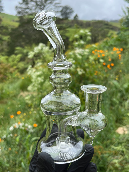 The Glass Bandit Banger Hanger #4 - Clear