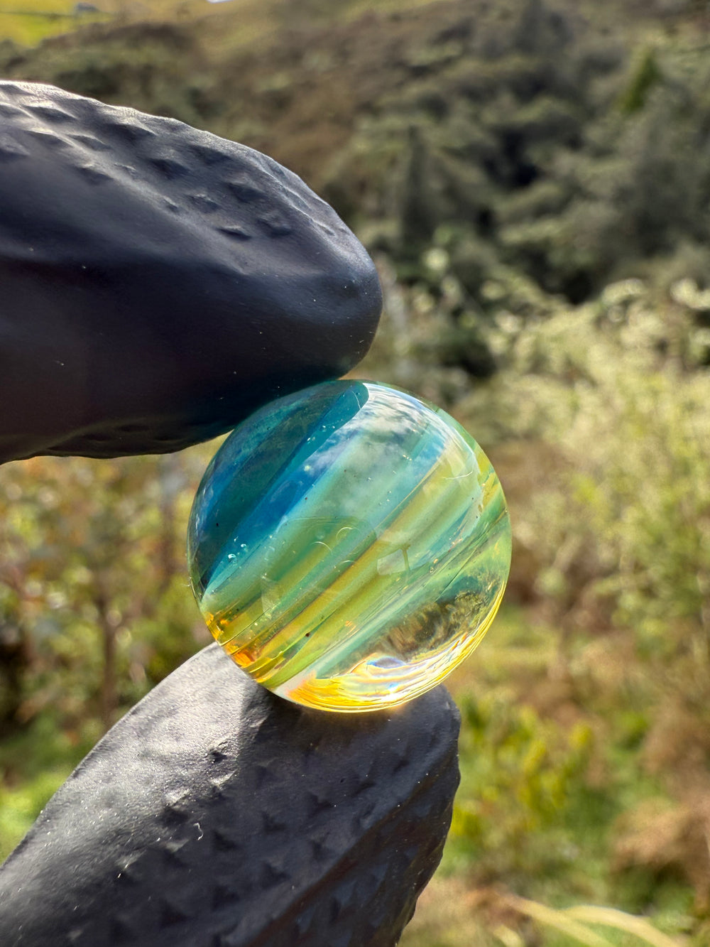 Jamie Clement 22mm Marble - Blue/Green