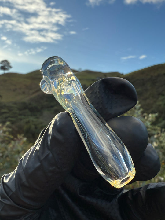 Kaigo Glass One Hitter - Silver Fumed #1