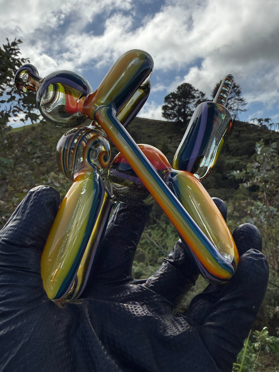 Blitzkriega Balloon Dog Recycler - Multicolour/Rainbow