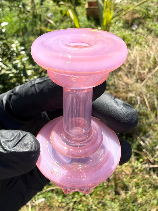 Yeti Glass Puffco Peak Dry Top - Jade Pink