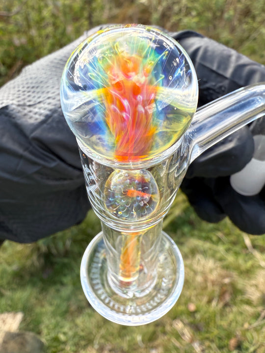 Polar Glass Dabber And Terp Slurper Set - Illuminati/Fumed