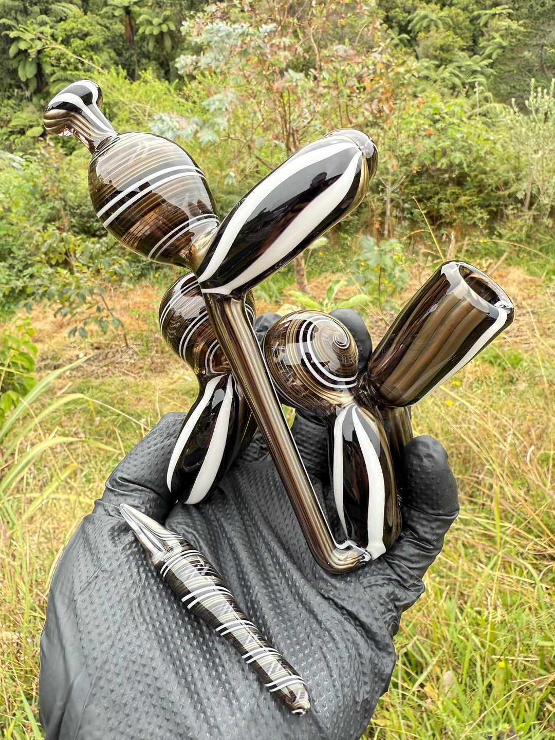 Blitzkriega Balloon Dog Recycler - Black/White/Multicolour