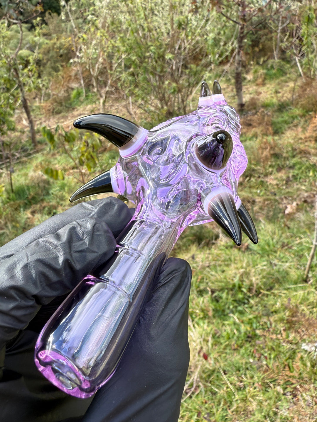Jamie Clement Dragon Spoon - Vibrant Purple