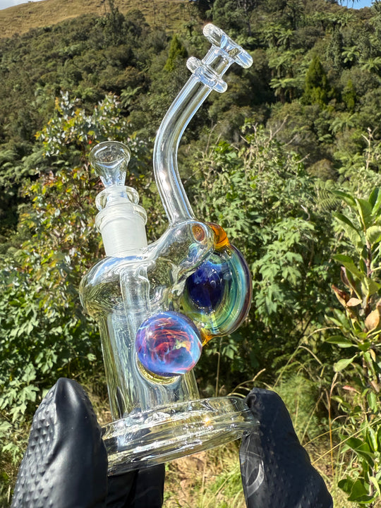 Beerglass Chaos Medallion Mini Rig - Orange/Multicoloured #2