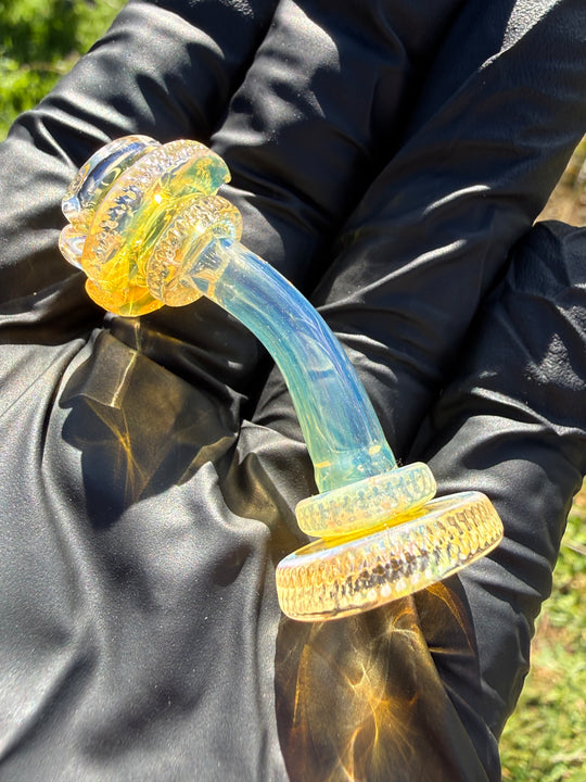 Yeti Glass Puffco Pivot Dry Top - Silver Fumed #2