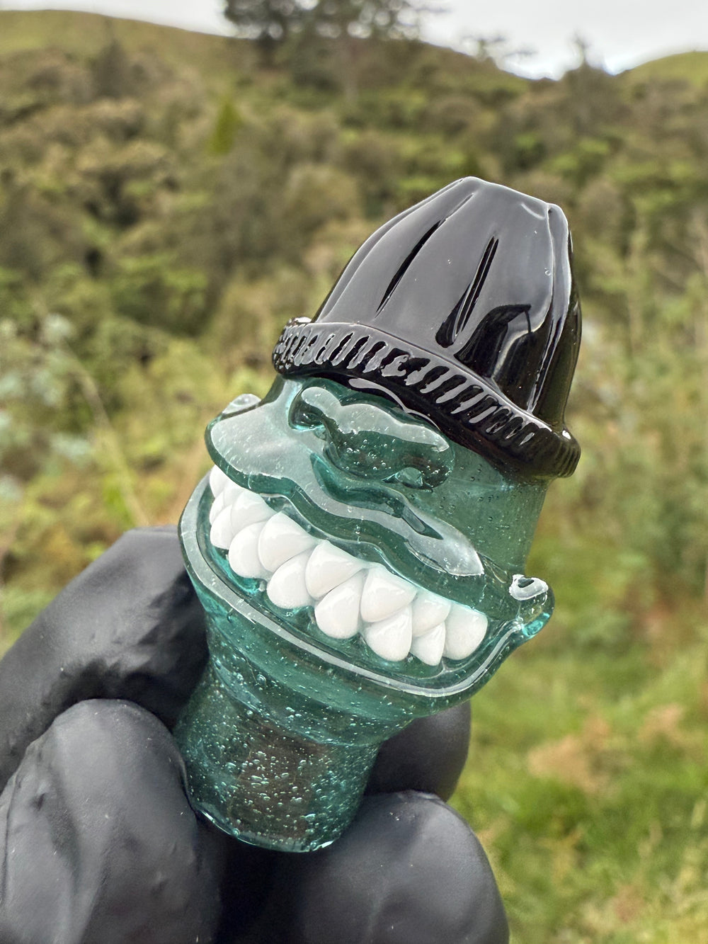 Wyrdglass Puffco Pivot Goblin Top - Green