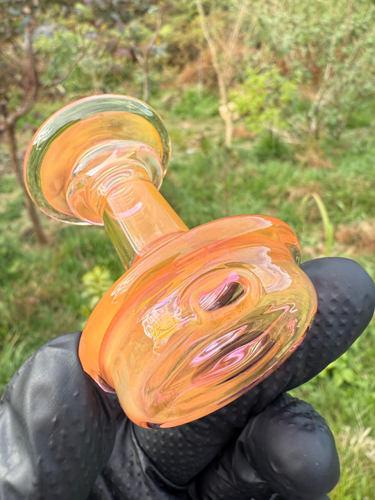 Yeti Glass Puffco Peak Dry Top - Gold Fumed #2