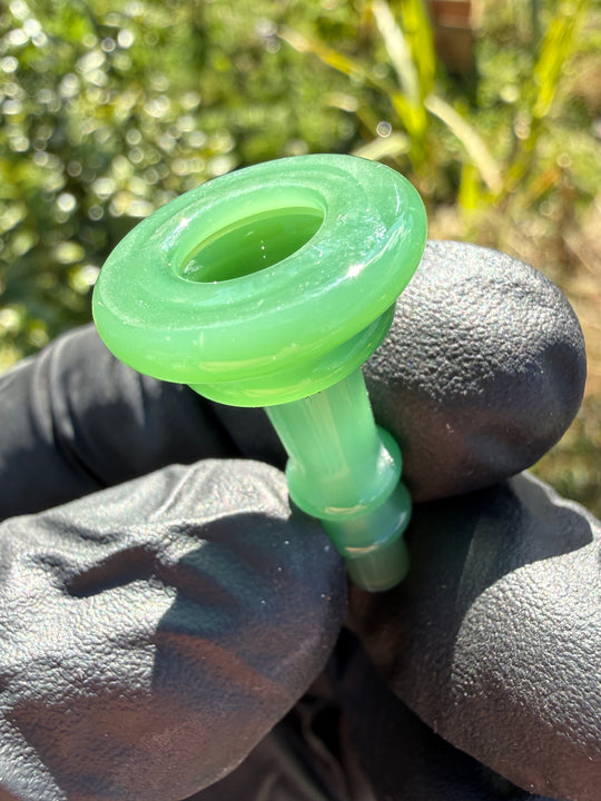 Yeti Glass Puffco Peak Dry Top/Joystick Set - Pine Green