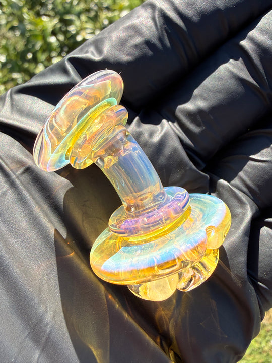 Yeti Glass Puffco Proxy Core Dry Top - Silver Fumed #1