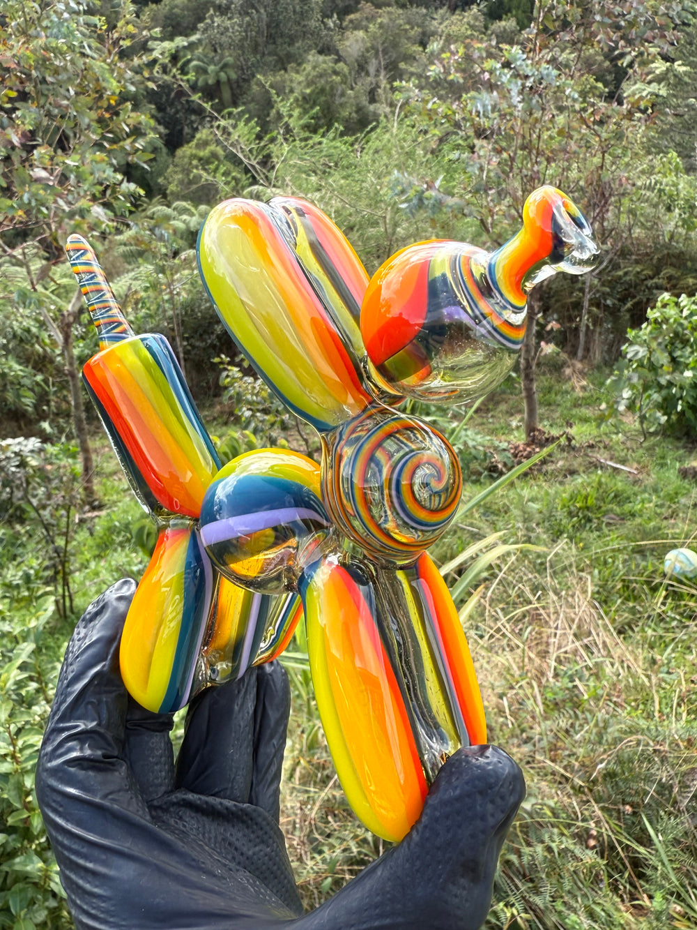 Blitzkriega Balloon Dog Recycler - Multicolour/Rainbow
