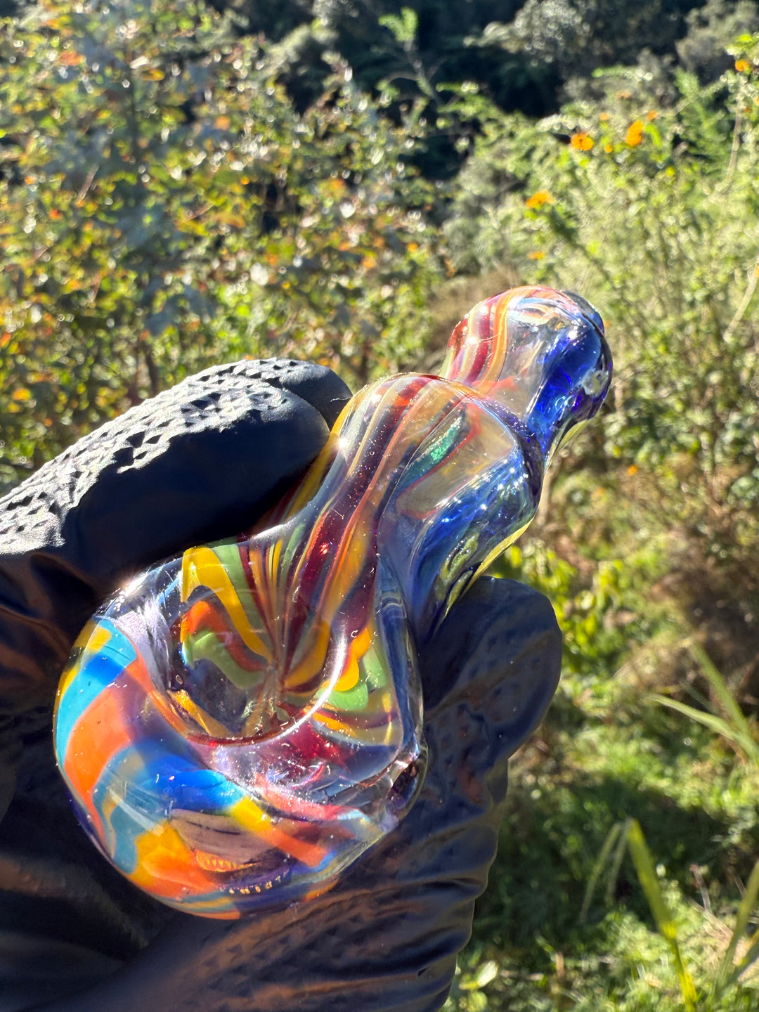 Green Thumb Bob Glass Spoon - Multicoloured #2