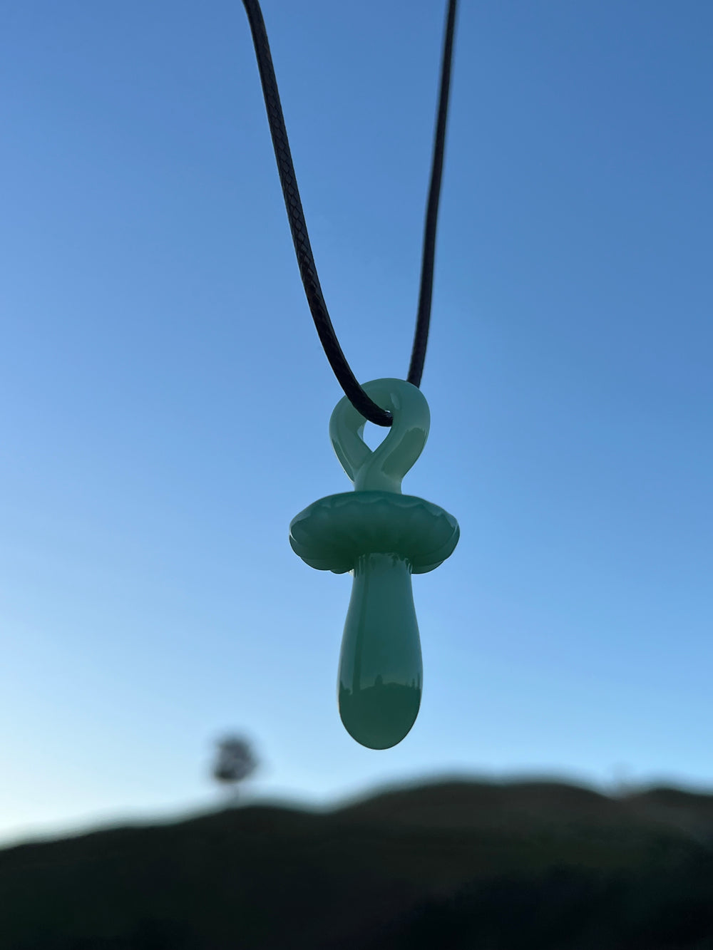 Jamie Clement Shroom Pendant - Mint Green #1