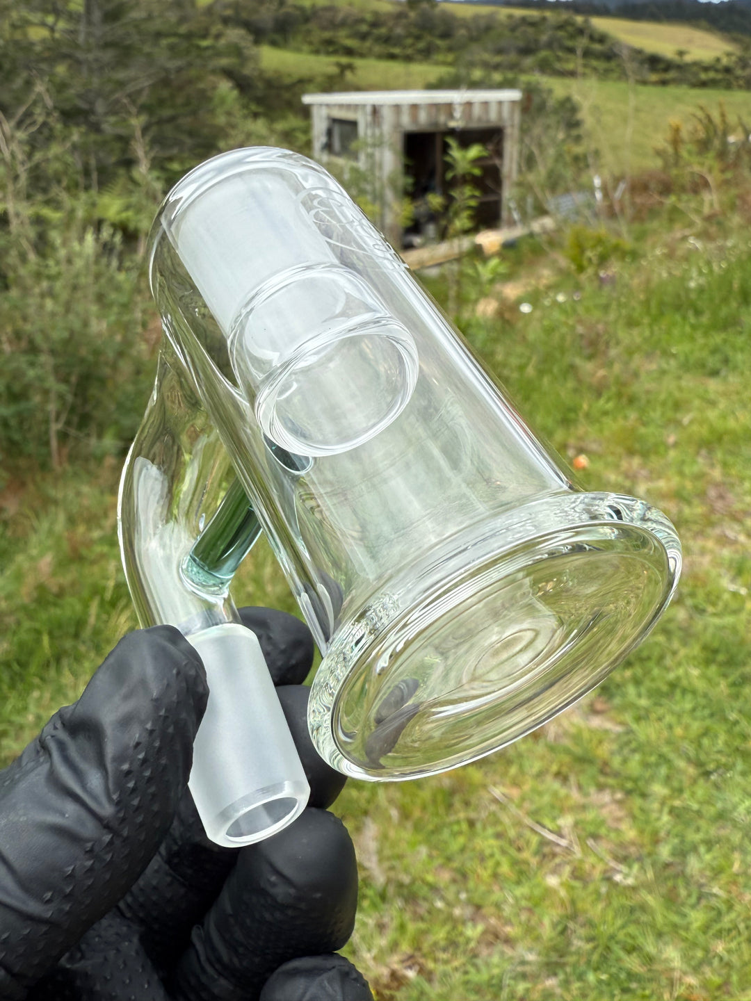 Empirical Glass Trash Can 18mm - Atlantis