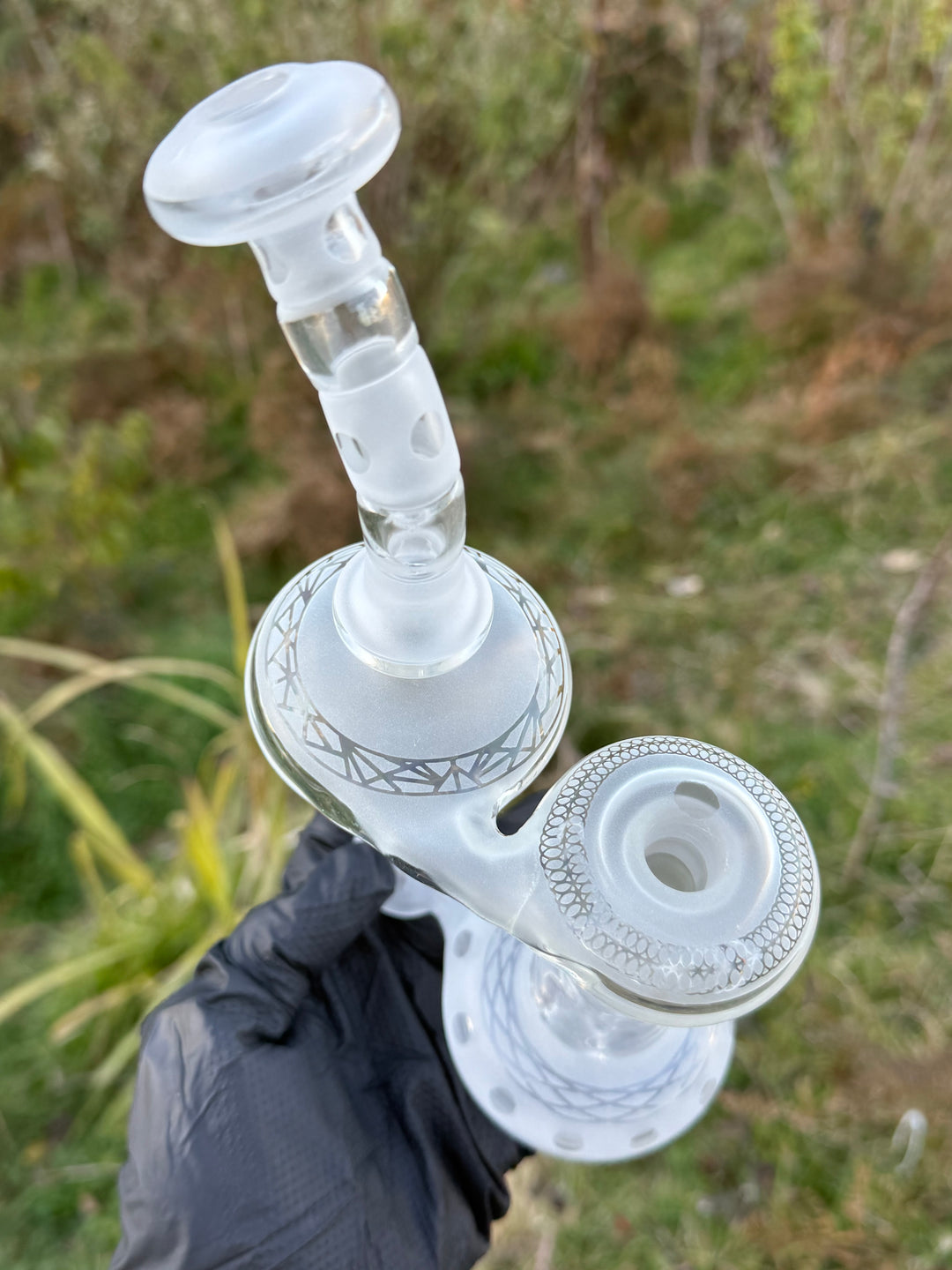 The Glass Bandit RBR - Clear/Sand Blasted